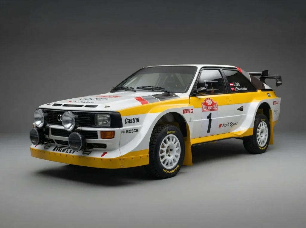 Audi Quattro A2 rally car