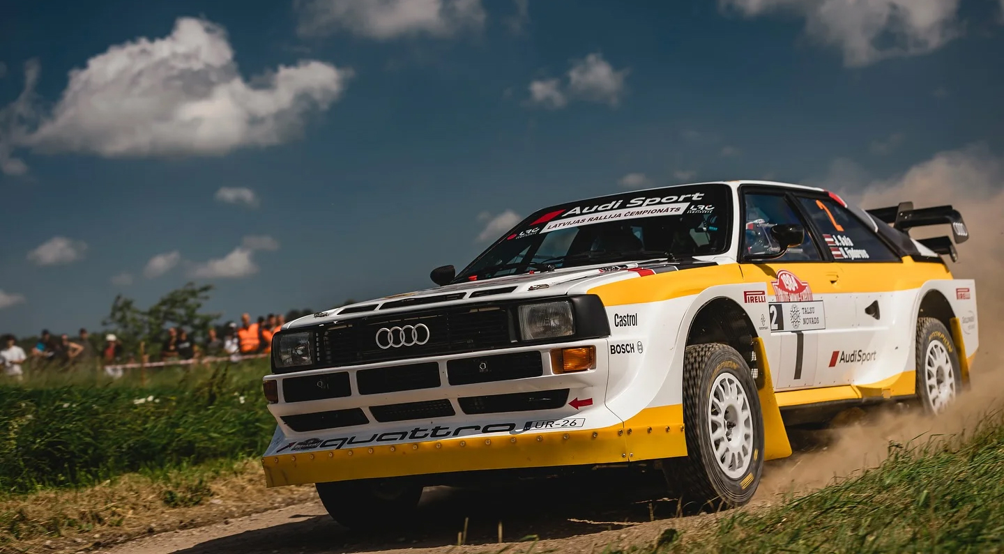 Audi Quattro A2 rally car